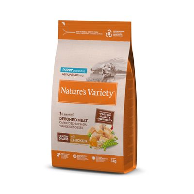 Nature's Variety Healthy Grains Puppy Medium/Maxi, kurczak
