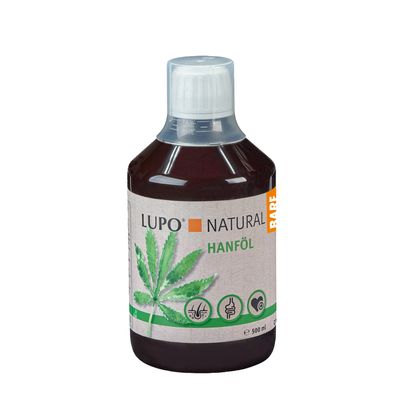 LUPO NATURAL BARF, olej konopny