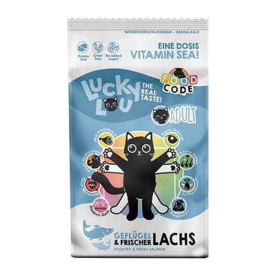 Lucky Lou Adult, drób i łosoś