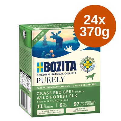 Korzystny pakiet Bozita Purely Paté 24 x 370 g