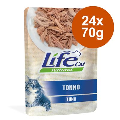 Megapakiet Life Cat Natural Adult, 24 x 70 g