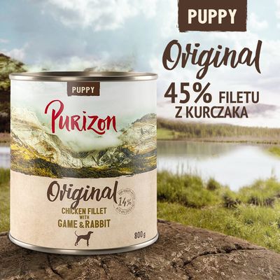 Purizon Puppy, 6 x 800 g