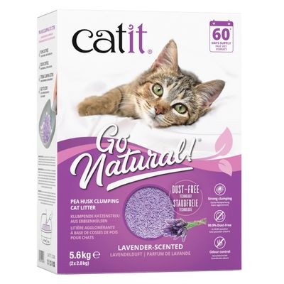 Catit Go Natural żwirek dla kota o zapachu lawendy
