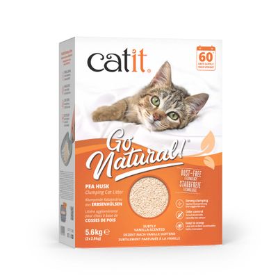 Catit Go Natural, żwirek dla kota o zapachu wanilii