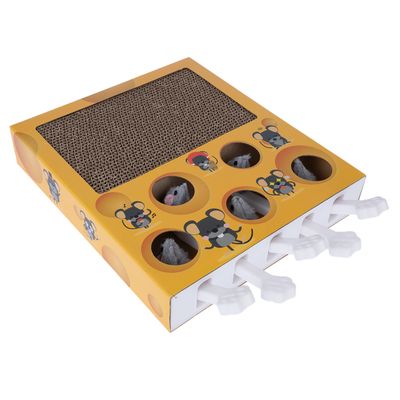 TIAKI zabawka dla kota Whack-a-mole 2 in 1