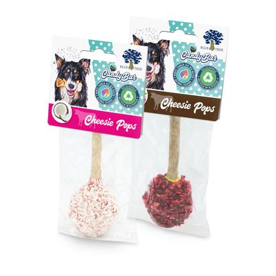 Blue Tree Cheesie Pop, malina i kokos
