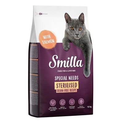 Smilla Sterilised z łososiem, bez zbóż
