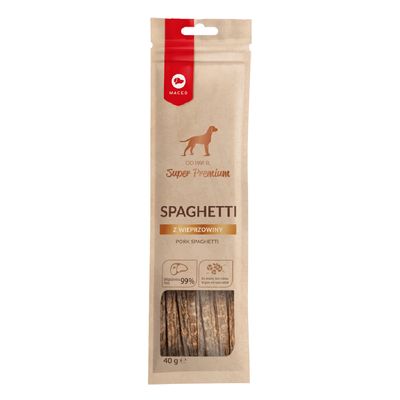Maced Super Premium Spaghetti z wieprzowiny