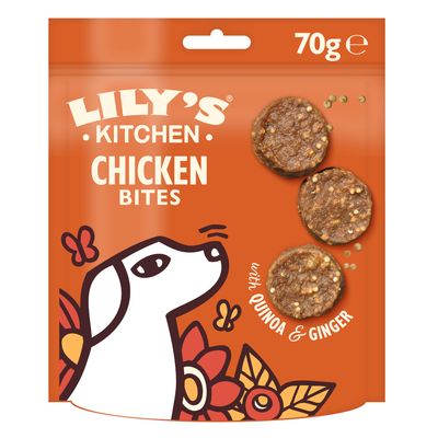 Lily's Kitchen Bites, z kurczakiem