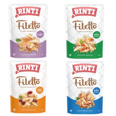 RINTI Filetto, saszetki w galarecie, 8 x 100 g