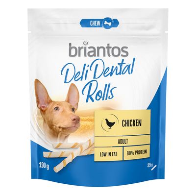 Briantos Deli Rolls Dental ok. 12,7 cm ⌀ 1,7 cm dla psów