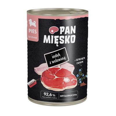 Pan Mięsko Dog, 12 x 400 g