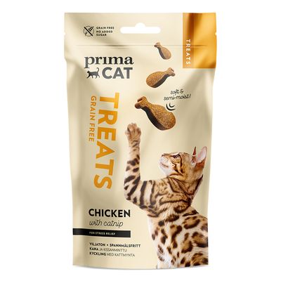 PrimaCat Softy Treats, z kuczakiem i kocimiętką