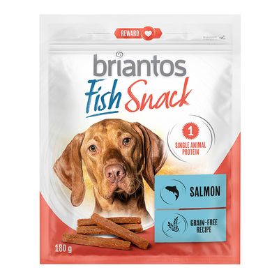 Briantos Fish Snacks, tuńczyk i łosoś, dla psów