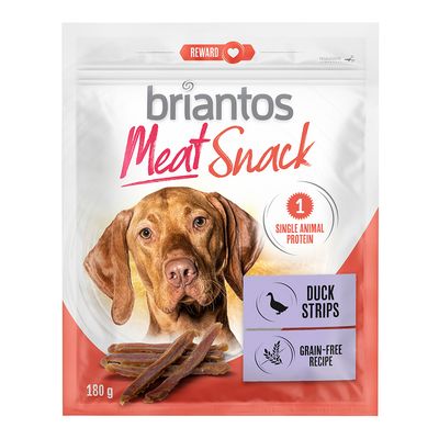 Briantos Meat Snacks, kaczka i królik, dla psów