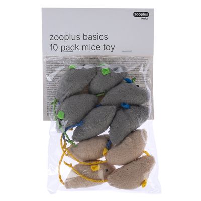 zooplus Basics zestaw zabawek dla kota, myszki