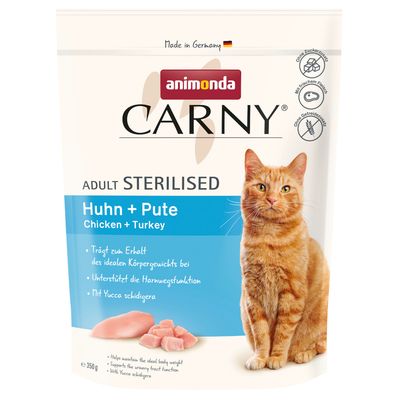 animonda Carny Adult Sterilised, kurczak z indykiem