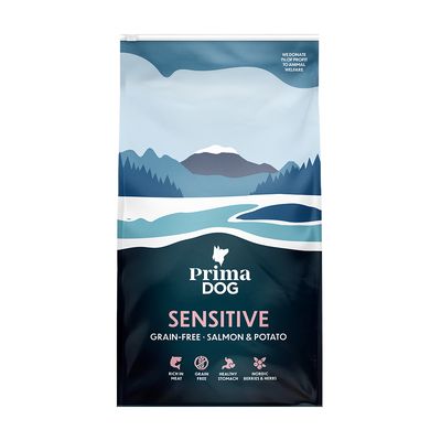 PrimaDog Adult Sensitive Grain Free, łosoś i ziemniaki