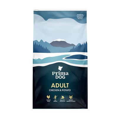 PrimaDog Adult All Breeds, kurczak i ziemniaki