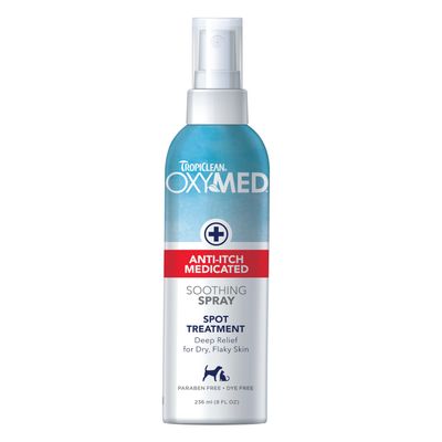 TropiClean OxyMed spray przeciwświądowy