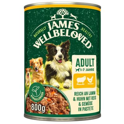James Wellbeloved Adult Dog Hypoallergenic, jagnięcina i kurczak