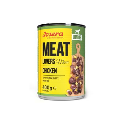 Josera Meatlovers Menu Junior, 6 x 400 g