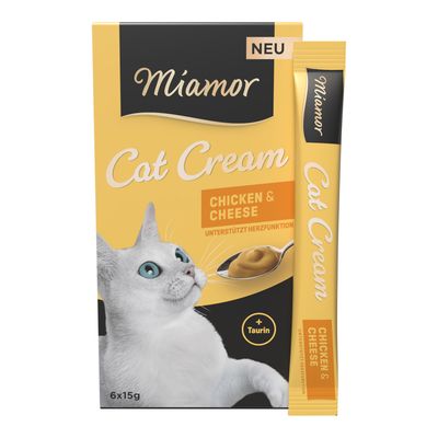 Miamor Cat Cream, kurczak z serem