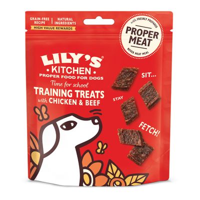 Lily's Kitchen Adult Training Treats, kurczak z wołowiną