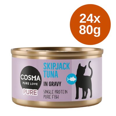 Megapakiet Cosma Pure, 24 x 80 g