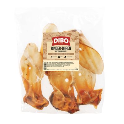 DIBO uszy wołowe z małżowiną