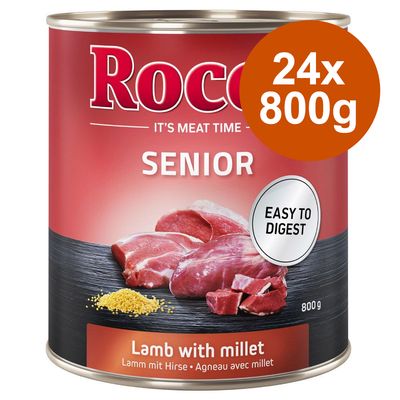 Megapakiet Rocco Senior, 24 x 800 g