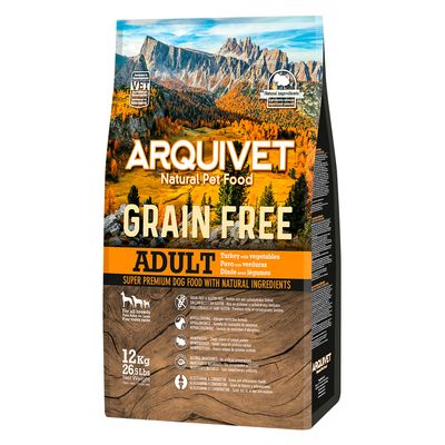 Arquivet Dog Grain Free, indyk