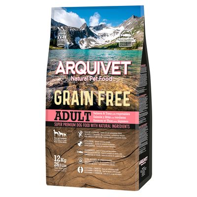 Arquivet Dog Grain Free, łosoś