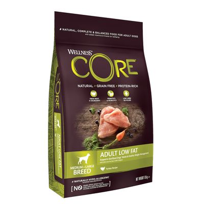 Wellness Core Dog Low Fat, indyk