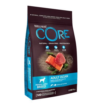 Wellness Core Dog Ocean, łosoś i tuńczyk