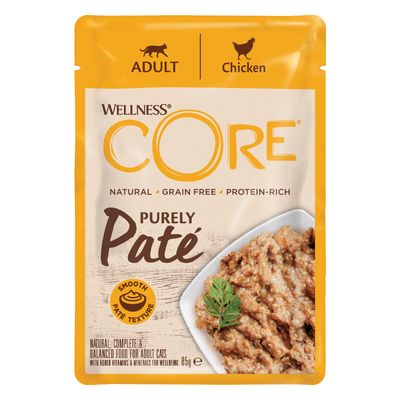 Wellness Core Cat Adult Purely Paté, 24 x 85 g