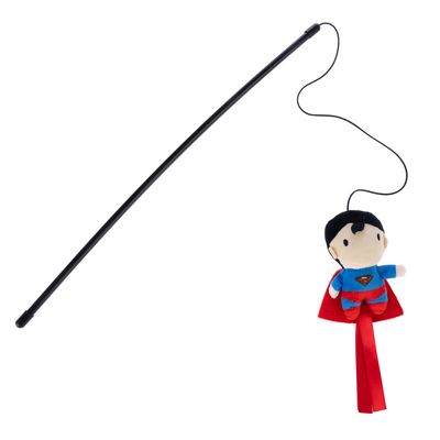 DC Superman wędka dla kota