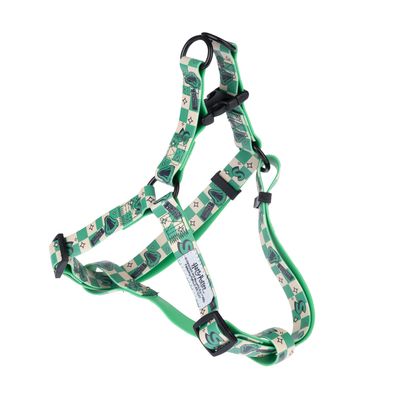 Harry Potter szelki dla psa Slytherin, zielone
