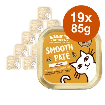 Lily's Kitchen Smooth Paté Selection dla kotów, 19 x 85 g