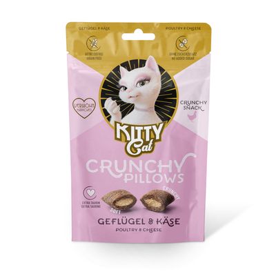 KITTY Cat Crunchy Pillows, drób z serem