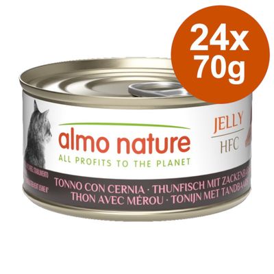 Korzystny pakiet Almo Nature HFC w galarecie, 24 x 70 g