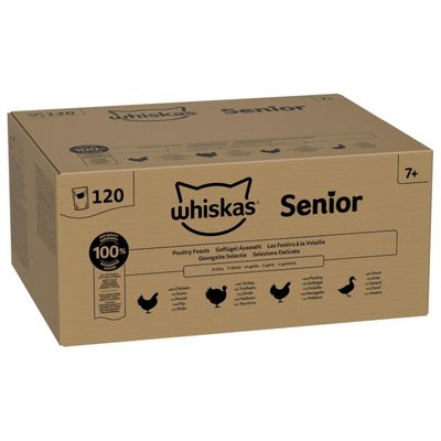 Whiskas Senior w saszetkach, 120 x 85 g