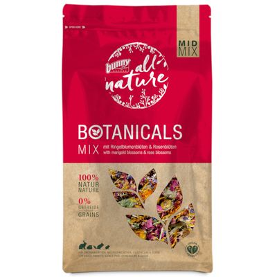 Bunny All Nature Botanicals Mid Mix, kwiaty nagietka i płatki róży