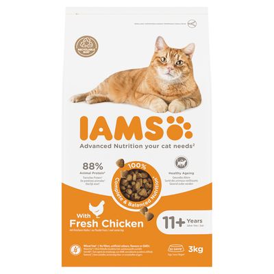 IAMS Advanced Nutrition Senior Cat 11+, kurczak