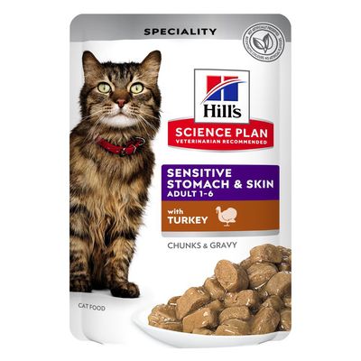 Hill's Science Plan Adult Cat Sensitive Stomach & Skin