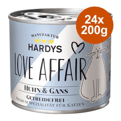 Korzystny pakiet Hardys LOVE AFFAIR, 24 x 200 g / 185 g