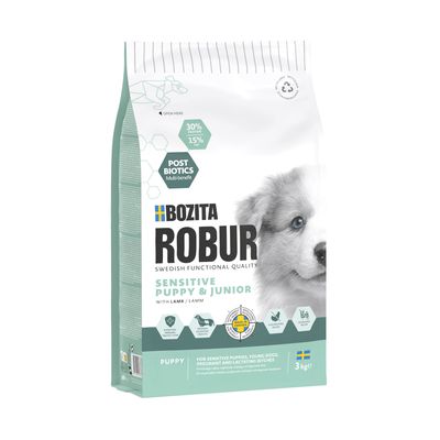 Bozita Robur Sensitive Grain Free Puppy, jagnięcina