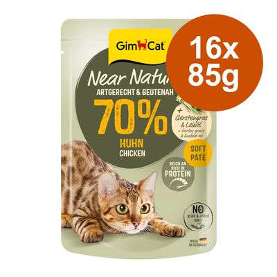 GimCat Near Nature, 16 x 85 g