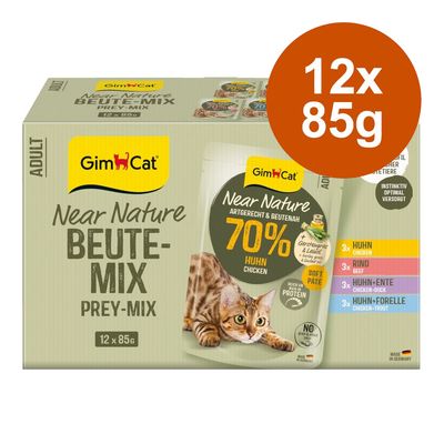 Pakiet próbny GimCat Near Nature, 12 x 85 g