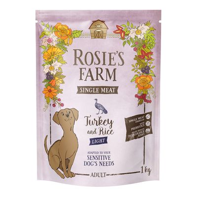 Rosie's Farm Single Meat Light, indyk z ryżem